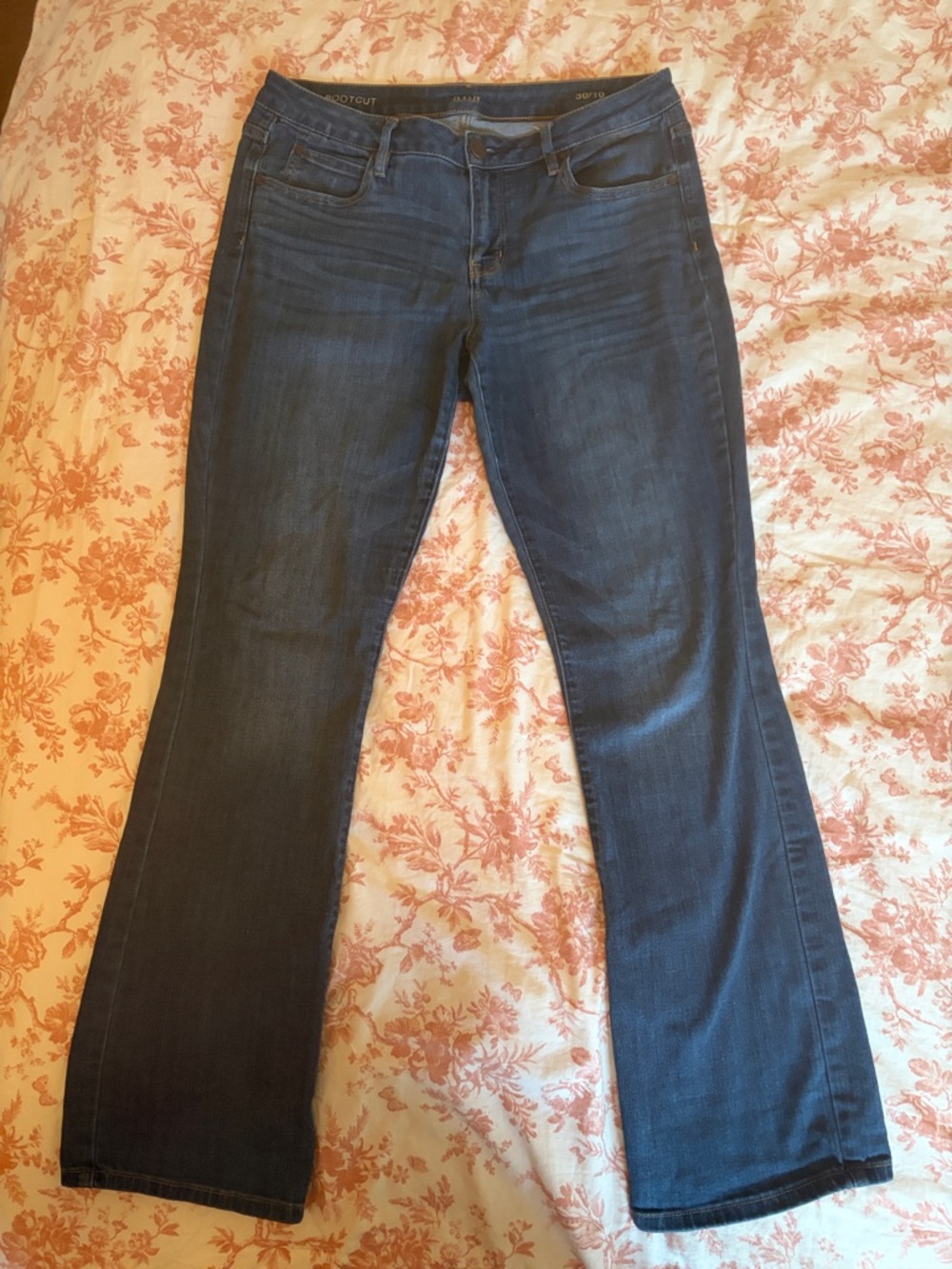 a.n.a Dark Indigo Bootcut Jeans